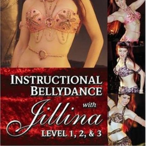 Instructional Bellydance with Jillina: Level 1, 2, & 3 DVD Set - Picture 1 of 2